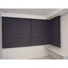 Cortina Persiana Romana Blackout Preto 1,50 x 1,60 - 1
