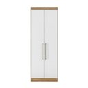 Ver imagem 1 de Armário 2 Portas Módena Modulado 72200 Amêndola Touch / Branco Demóbile
