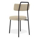 Ver imagem 3 de Cadeira Sala de Jantar Kobe Estofada com Encosto Linho Bege - Desk Design