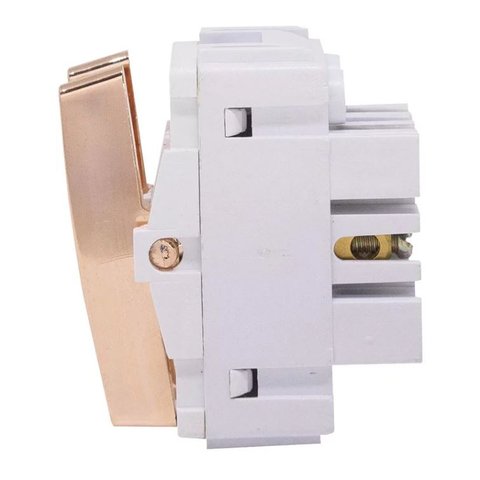 Módulo Interruptor Duplo Paralelo Rosê Gold NOVARA