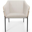 Ver imagem 5 de Cadeira para Sala de Jantar Estar Living Olívia L02 Linho Cru Couríssimo Whisky
