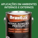 Ver imagem 2 de Resina Acrílica Premium Incolor Brasilux 3,6l