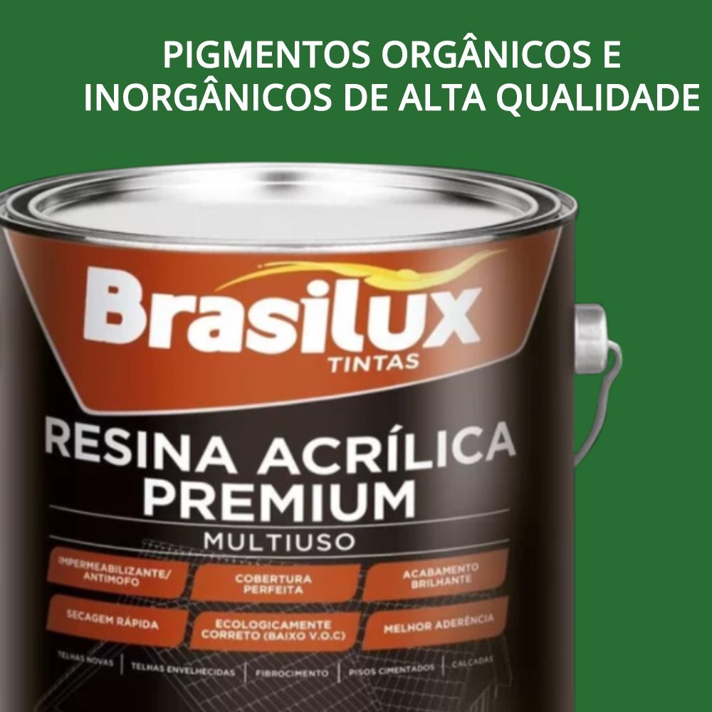 Resina Acrílica Premium Incolor Brasilux 3,6l - 4