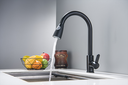Ver imagem 3 de Torneira Misturdor Monocomando Cozinha Aço Escovado Extensível Gourmet 2201PF GOWFF Misturador Cozin
