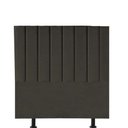 Ver imagem 2 de Cabeceira Estofada Solteiro 90CM Carla Linho Marrom - D A DECOR D&A Decor