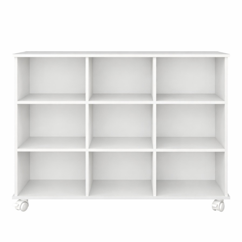 Nicho Organizador Multiuso Infantil sem Gavetas Liberty Móveis com Rodizios