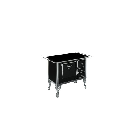 Fogão Colonial N°1 Vitrocerâmica Preto Varão Esquerdo Antonow
