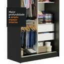 Ver imagem 7 de Guarda-roupa Solteiro Madesa Tokio 2 Portas de Correr com Espelho 2 Gavetas