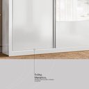 Ver mais imagens de Guarda-roupa Casal 2 Portas 4 Gavetas 100% MDF London Prime Yescasa