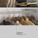 Ver imagem 6 de Guarda Roupa Casal com Espelho 100% MDF 2 Portas de Correr 4 Gavetas London Prime Yescasa Branco