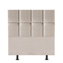 Ver imagem 1 de Cabeceira para Cama Box Solteiro 90 Cm Poliana:bege