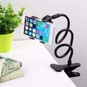 Ver imagem 2 de Suporte Universal Flexível Celular Articulado 360 para Cama Mesa Preto