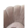 Kit 2 Poltronas Pétala Veludo Rose Pés Palito - Bela Móveis - 7