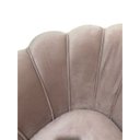 Ver imagem 7 de Kit 2 Poltronas Pétala Veludo Rose Pés Palito - Bela Móveis