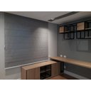 Ver imagem 1 de Cortina Persiana Romana Blackout Cinza 1,60 x 1,60