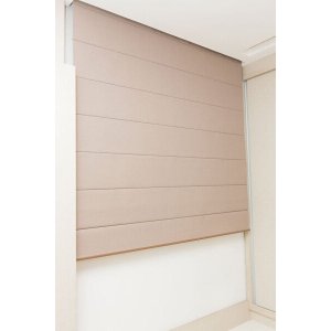 Cortina Persiana Romana Blackout Bege 1,60 x 1,40