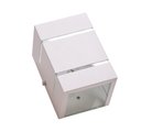 Ver imagem 3 de Arandela 2 Focos E 2 Frisos Externa Parede Muro Ar1510: Cor Branco