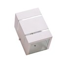 Ver imagem 3 de Arandela 2 Focos E 2 Frisos Externa Parede Muro Ar1510: Cor Branco