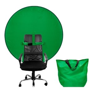 Fundo Fotográfico Chroma Key Verde 142cm Portátil com Bolsa T-photo U UNICA UNICA