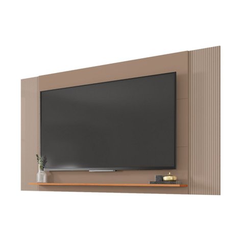 Painel Extensível 180cm Átomo Tv até 65 Polegadas Prateleira Sued/freijo G11- Gran Belo