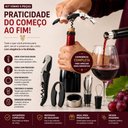 Ver imagem 5 de Kit Saca Rolhas Abridor de Vinhos 5 Peças