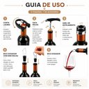 Ver imagem 6 de Kit Saca Rolhas Abridor de Vinhos 5 Peças