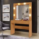 Ver imagem 1 de Camarim com 1 Gaveta e LED - Romance-Naturale - Mavau Móveis