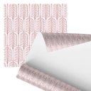 Ver imagem 1 de Papel de Parede Adesivo Desenho Rosa Minimalista 2,80m