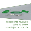 Ver imagem 4 de Kit 3x Caneta Ferramenta Intelbras Chave Fenda Philips Estrela Cruzada Reta