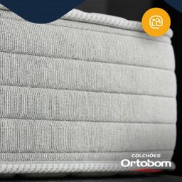 Cama Box com Colchão de Molas Ensacadas Ortobom One Face Plenno Superpocket Solteiro 88cm - 9 Cama Box com Colchão de Molas Ensacadas Ortobom One Face Plenno Superpocket Solteiro 88cm - 9