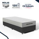Ver imagem 5 de Cama Box com Colchão de Molas Ensacadas Ortobom One Face Plenno Superpocket Solteiro 88cm