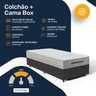 Cama Box com Colchão de Molas Ensacadas Ortobom One Face Plenno Superpocket Solteiro 88cm - 5