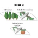 Ver imagem 4 de Serrote Japonês Arborista Samurai Benkei Gkc-330-Lh 330mm 13