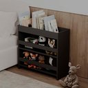 Ver imagem 3 de Organizador Infantil Petiz para Livros e Brinquedos Preto