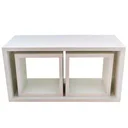 Ver imagem 2 de Kit 3 Peças Nicho Branco Prateleira Decoração 50x25