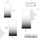 Ver imagem 4 de Espelho Galápagos - Linha Metal - Champanhe - 180x90