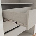 Ver imagem 5 de Conjunto Quarto Adulto Guarda-Roupa + Mesa de Cabeceira New Jade
