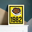 Ver imagem 1 de Quadro Decorativo E.t 1982 33x24cm:madeira Branca
