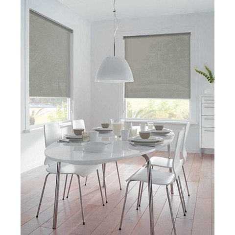 Cortina Persiana Rolo Tela Solar 1% Cinza 1,50 x 2,20