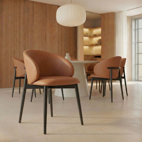 Cadeira Firenze Homenow- Cor:caramelo