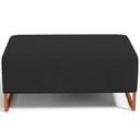 Ver imagem 5 de Puff Decorativo Sala de Estar Cléo 90cm Base de Ferro Cobre W01 Suede Preto - Lyam Decor
