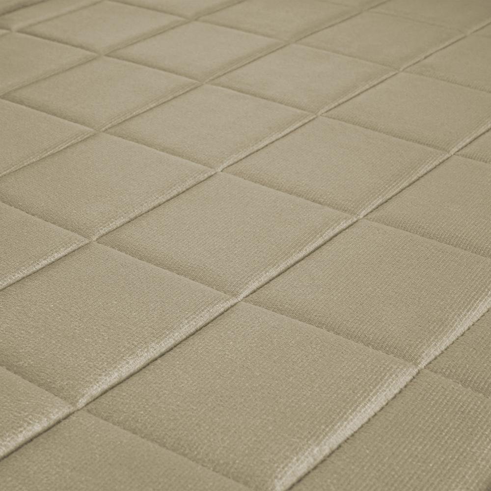 Sofá Retrátil Reclinável 4 Lugares com Molas 2,30m Quantum Suede Velut Bege - King House - 7