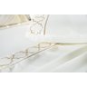 Conjunto de Lencol Casal Super King Madri 300 Fios 04 Pçs Toque Super Macio:palha - 4