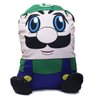 Almofada Geek Luigi Super Mario Bros Boneco de pelucia Personagem - 3
