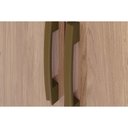 Ver imagem 6 de Guarda Roupa Casal 3 Portas (2 C/ Espelho) e 2 Gavetas Açaí Da133 Branco/rosa - Henn