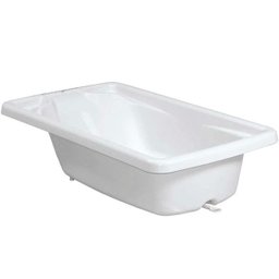 Kit Banheira Banho Bebê Rigida Branca Burigotto + Assento Redutor - 2