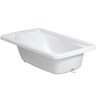 Kit Banheira Banho Bebê Rigida Branca Burigotto + Assento Redutor - 2