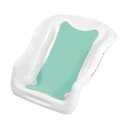 Kit Banheira Banho Bebê Rigida Branca Burigotto + Assento Redutor - 3