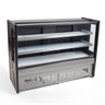 BALCÃO REFRIGERADO PLATIUM 2 PLACAS FRIAS 1,25M PRETO - POLAR - 220v - 1