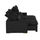 Ver imagem 7 de Sofá Modular 4 Lugares 2.30M Retrátil E Reclinável Preto